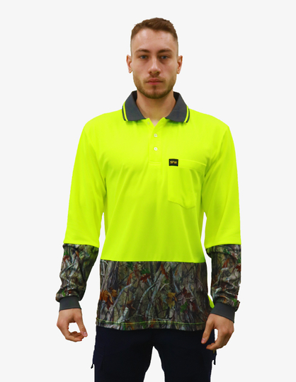 SFWP11B Hi Vis Polo Shirts. 1 Colourway In Stock.